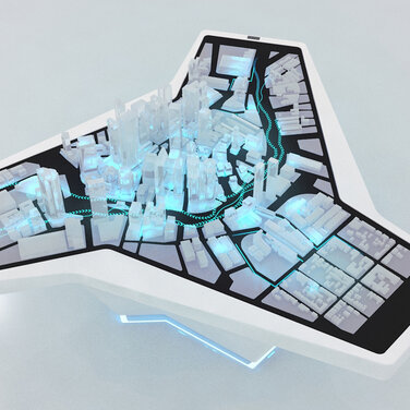 Audi Urban Future Initiative auf der Elektronikmesse International CES