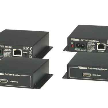 HDMI CAT EXTENDER ViTecco CAT 100, 2. Generation | made by ViTecco