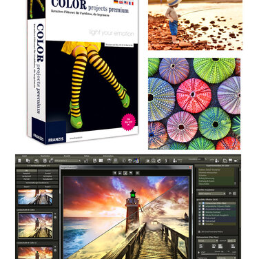 Neues Franzis COLOR projects premium - einfacher Einstieg in die kreative Fotowelt