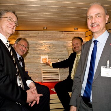Fechner Saunabau auf der IHM in München