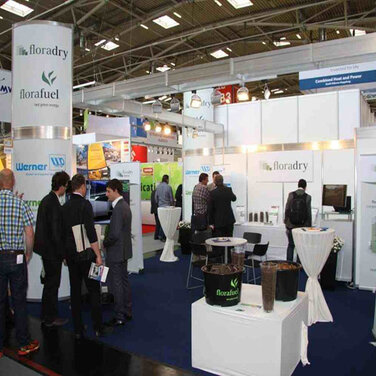 IFAT-Messe-Nachlese: Überwältigende Nachfrage nach florafuel-Verfahren und floradry-Trocknungssystemen