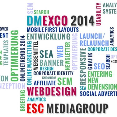 dmexco 2014: esc mediagroup rückt Webdesign-Kompetenz in den Fokus