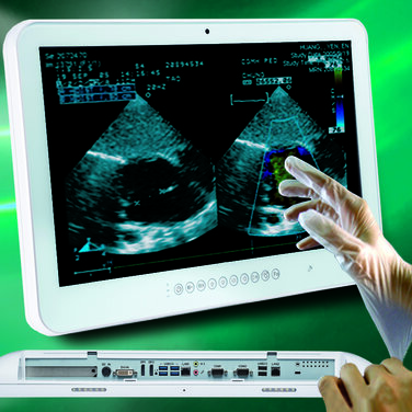 Lüfterfreier 24“ Multi-Touch Medical All-in-One-PC