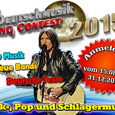 Ausschreibung – 3. internationaler Musikpreis deutschsprachiger Schlager-, Pop- und Rockmusik