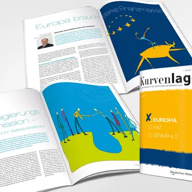 Pantos bringt für das Deutsche Aktieninstitut die neue Ausgabe der Kurvenlage an den Start.