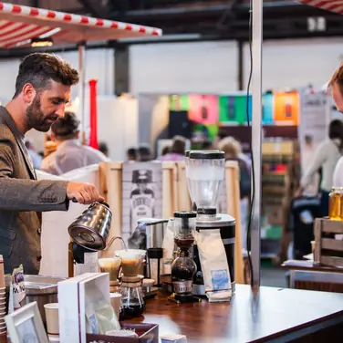 Die „Braune Bohne“ auf dem größten Food-Festival