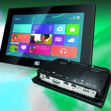 Kompakter 7“ Multi-Touchpanel-PC für Innen und Außen