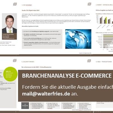 Kostenlose Branchenanalyse E-Commerce / Mobile Trends