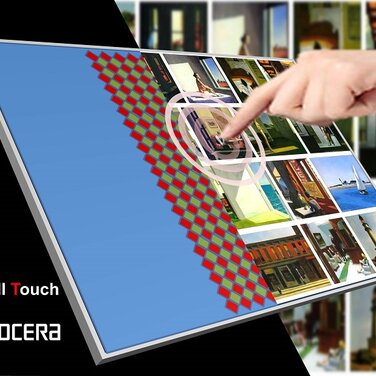Kyocera präsentiert Touch Screen LCD Module ohne Frontglas