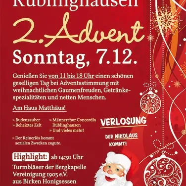 Nikolausmarkt lockt mit kurzweiligem Programm - Turmbläser sorgen für Adventsstimmung am Haus Matthäus