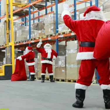 Weihnachtsmann schwört in der Geschenke-Logistik auf KELVIN WMS