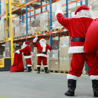 Weihnachtsmann schwört in der Geschenke-Logistik auf KELVIN WMS