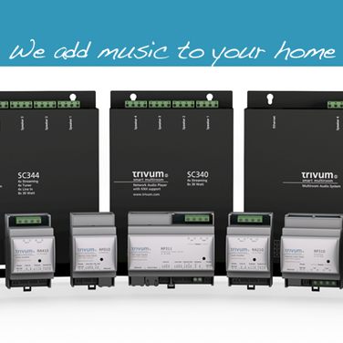 ISE 2015: trivum zeigt neue Produktlinien seiner Audio-Multiroom-Systeme