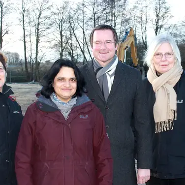 Buhck Gruppe unterstützt Flüchtlingsunterkunft in der Brookkehre in Bergedorf