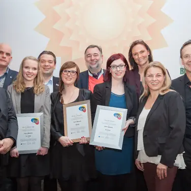 commotion-Mitabeiterin als Event-Talent ausgezeichnet