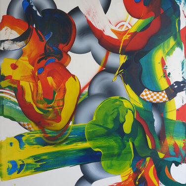 Ab van Hanegem mit Doppel-Solo-Show bei Galerie Gilla Lörcher: Study for Position #4