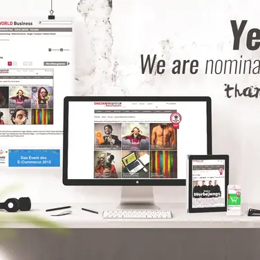 INTERNET WORLD BUSINESS nominiert Discountagentur auf der Shortlist der besten B2B Shops 2015