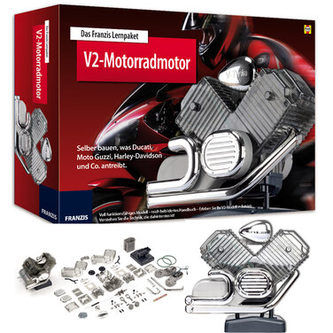 Der FRANZIS V2-Motorradmotor - Selbst-Bausatz eines funktionsfähigen Modells