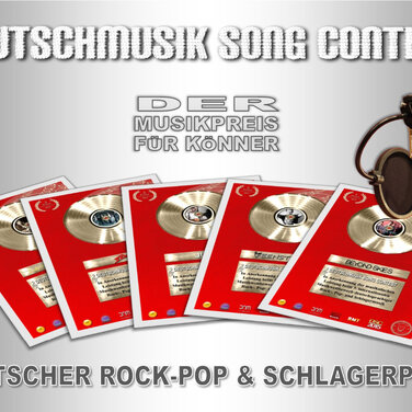 Deutschmusik Song Contest: Music Award „goldene Schallplatte“ 5 Mal vergeben