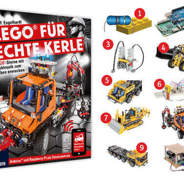 FRANZIS LEGO® für echte Kerle - Wie LEGO® Technik lebendig wird