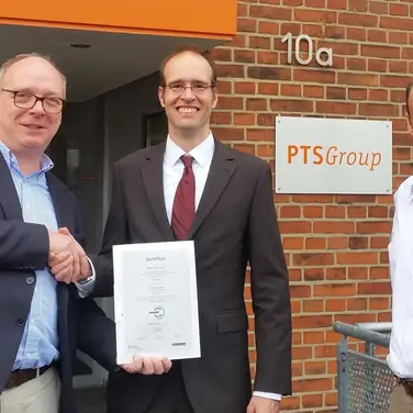 Lob für innovative Sharepoint-Lösung: PTS IT Services AG erfolgreich nach ISO 27001 rezertifiziert