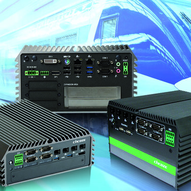 Lüfterlose Box-PCs sind EN50155 zertifiziert