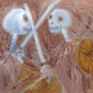 Ölbilder von Patrick Jeune für den Kirchentag 2015 ausgewählt