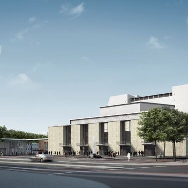 Projektraum AWARO bei der Generalsanierung der Städtischen Bühnen Köln