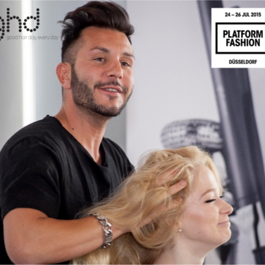 ghd Creative Ambassador Giuliano Gammuto präsentiert die aktuellen Hairstyling Trends der Platform Fashion