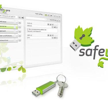 safey pro 2.0: Mehr Datensicherheit mit dem mobilen Passwort-Safe und Daten-Container für PC oder USB-Stick