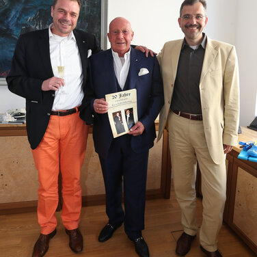 20 jähriges Jubiläum von Jürgen Grau und Thomas Geyer