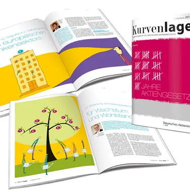Pantos realisiert für das Deutsche Aktieninstitut die neue Ausgabe der Kurvenlage.