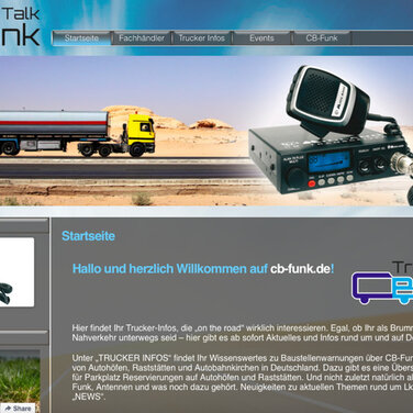 Truck’n Talk - neue Webseite für CB-Funker und Trucker ist an den Start gegangen