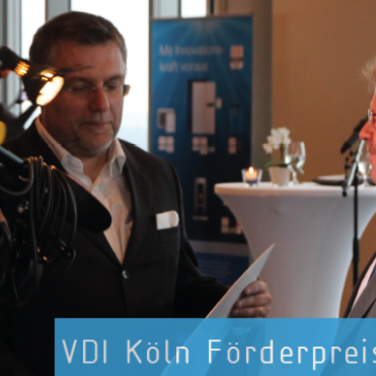 VDI Köln Förderpreis 2015