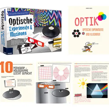 FRANZIS Lernpakete: Spaß mit optischen Experimenten und Illusionen