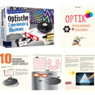 FRANZIS Lernpakete: Spaß mit optischen Experimenten und Illusionen