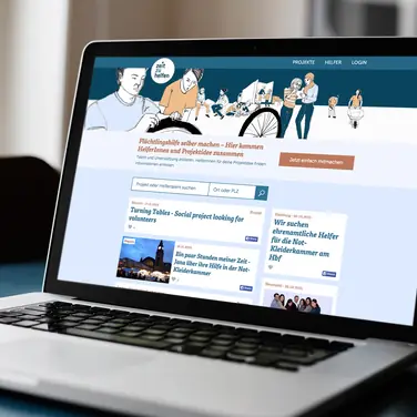Es ist Zeit zu helfen: Die Online Plattform zeitzuhelfen vernetzt Ehrenamtliche mit Flüchtlingsprojekten