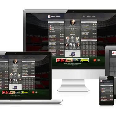 Die Fussball-Tippspiel Web-Applikation „Tipp Striker“ lässt Unternehmen die Emotionen um die EM 2016 nutzen