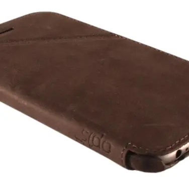 iPhone Echtlederhülle mit Schlappohr