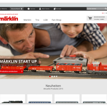 Märklin möchte mit Shopware wieder junge Zielgruppe anlocken