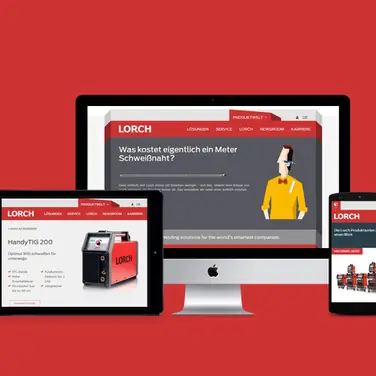 Responsive Design und Schnittstellen zu SAP und Intranet – Website Relaunch der LORCH GmbH mit TYPO3 von anders und sehr
