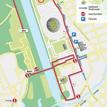 Die neue Route steht Kopf!