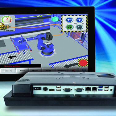 Schlanker 15,6“ Touchpanel-PC mit i7 CPU