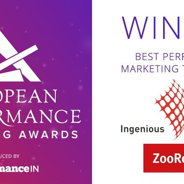 Ingenious Technologies gewinnt europäischen Preis für „Best Performance Marketing Technology”