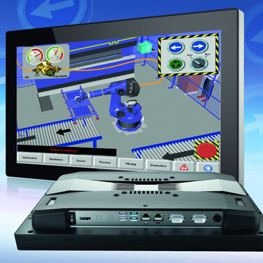 Lüfterfreier 19“ Touchpanel-PC mit Skylake CPU