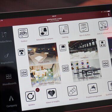 Party Rent App erhält ersten Relaunch