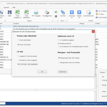 GAEB-Ausschreibungen einfach kalkulieren: Mit GAEB-Online 2016 Angebote digital abgeben