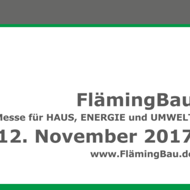 Messepremiere - FlämingBau - Messe für HAUS, ENERGIE und UMWELT