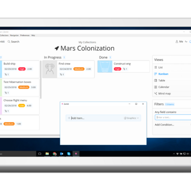 Zenkit veröffentlicht Desktop Apps für macOS, Windows und Linux