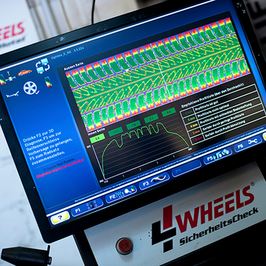 4WHEELS bietet TÜV-geprüfte Sicherheit | Räderinspektion Plus als Premiumprodukt